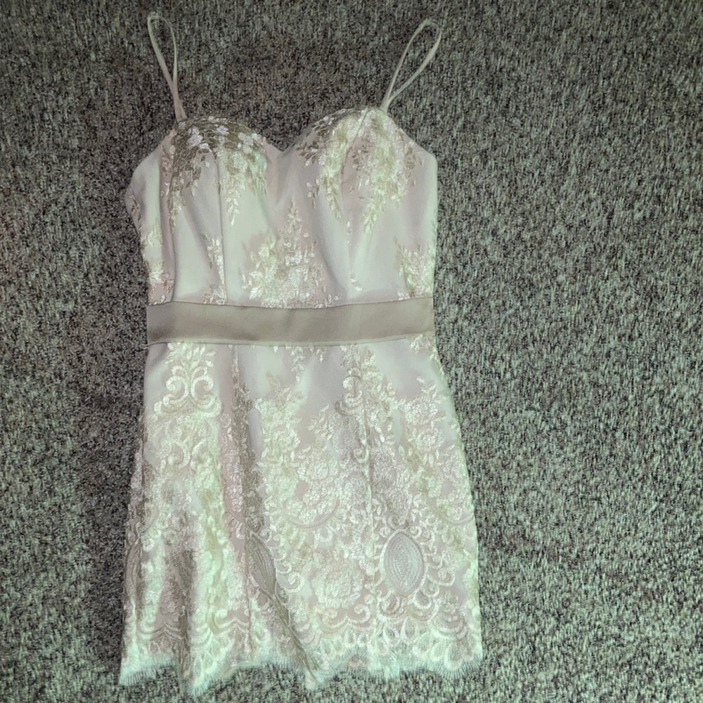 Mini floral dress, never been worn